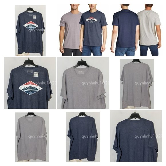 Eddie Bauer Other - Brand new Eddie Bauer Graphic & Crew T-shirt 2 pack